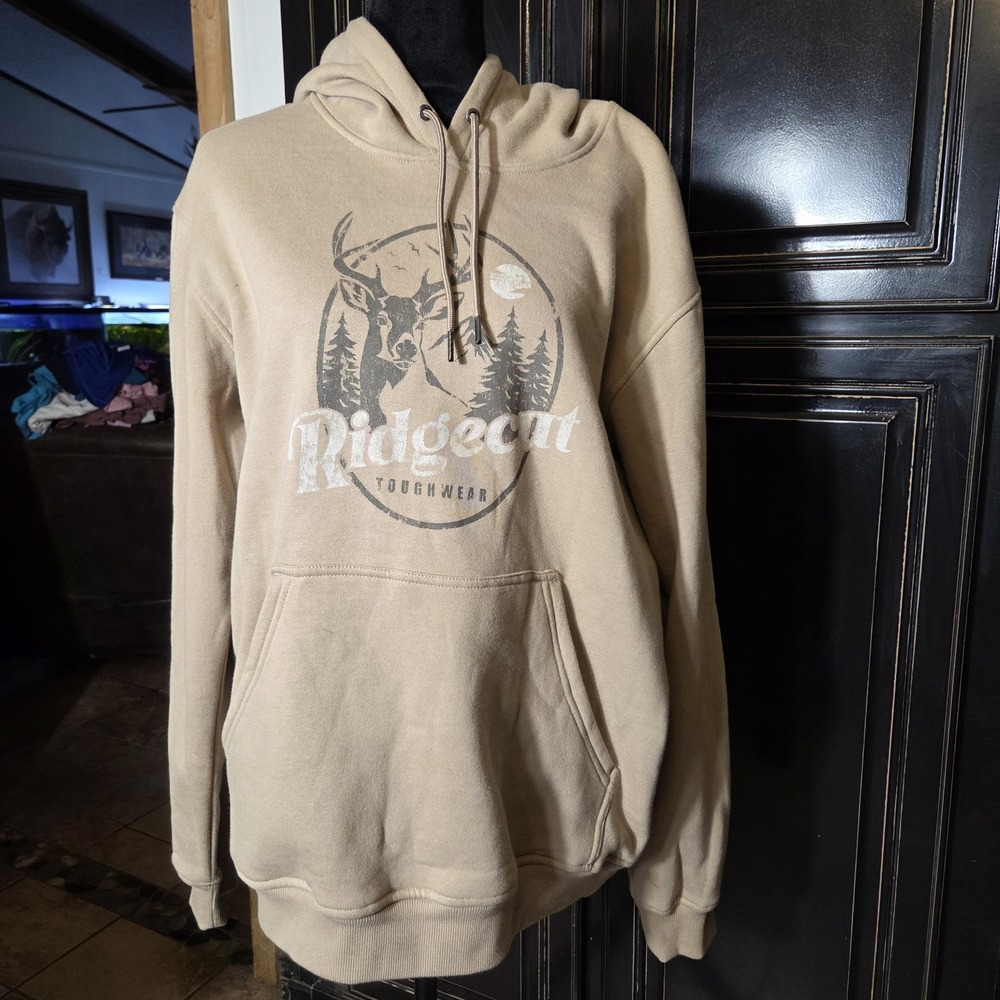 Ridgecut Large NWT Deer  Hoodie, Casual,  Fall,
